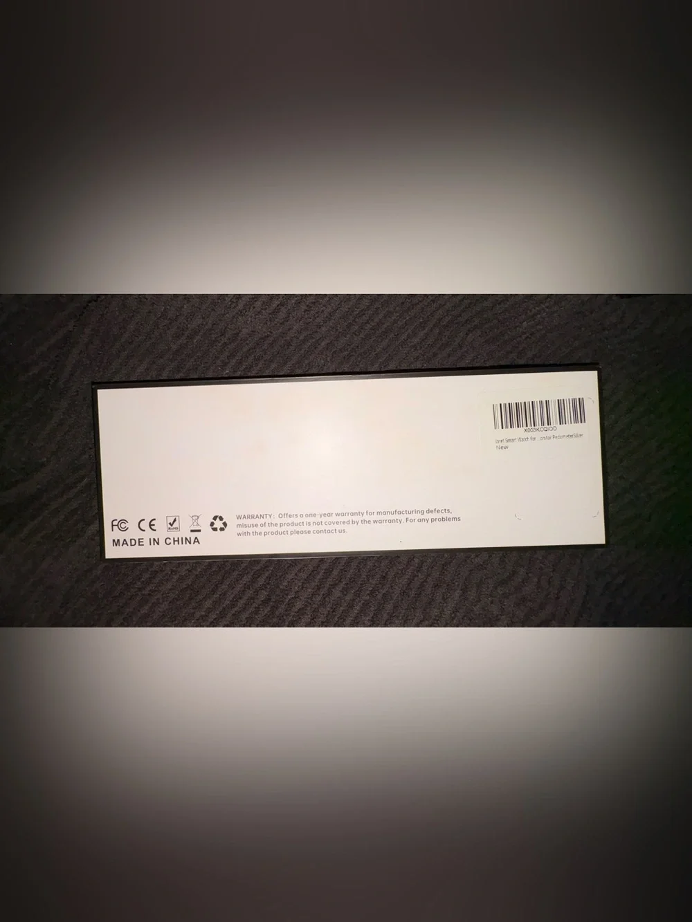 Smart Watch Fitness Tracker - White Box